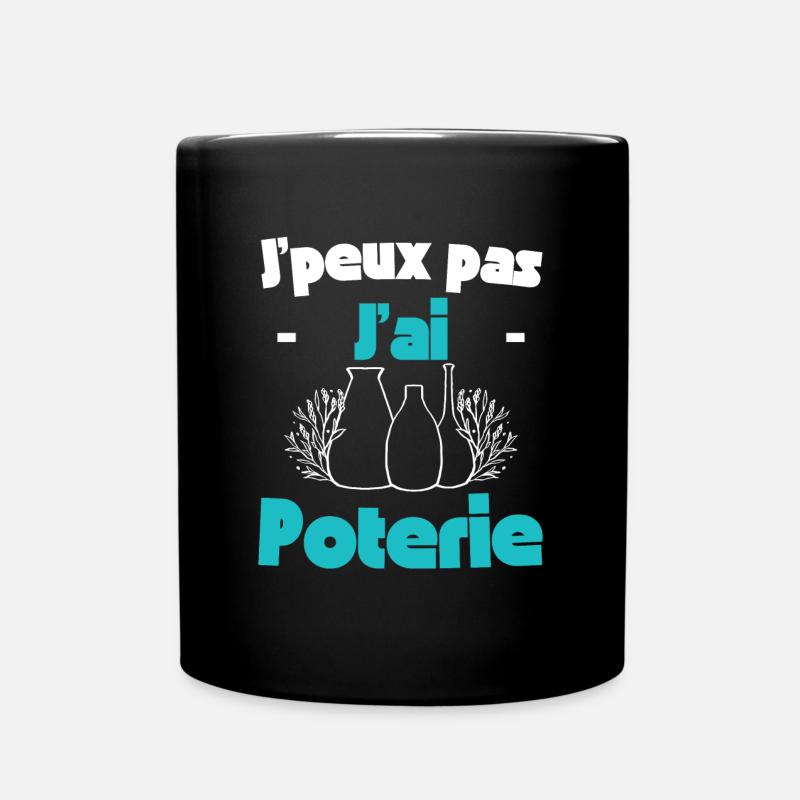 Poterie Cadeau d'anniversaire - Mug uni - noir