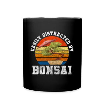 Jardin zen du jardinier du Japon - Mug uni - noir - Devant