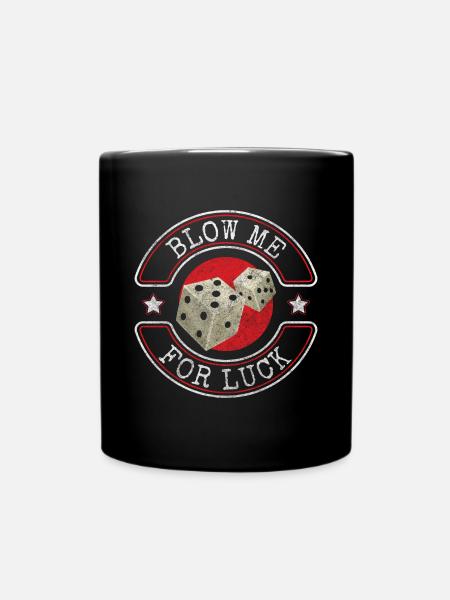 Spieler All In - Tasse einfarbig - Schwarz