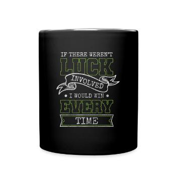 Cartes de joueur Poker Full House - Mug uni - noir - Devant