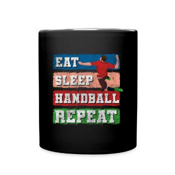 Sports Athletes Ball Sports - Full Colour Mug - black - Front