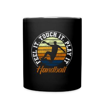 Handballer SIeger Hobby Team - Full Colour Mug - black - Front