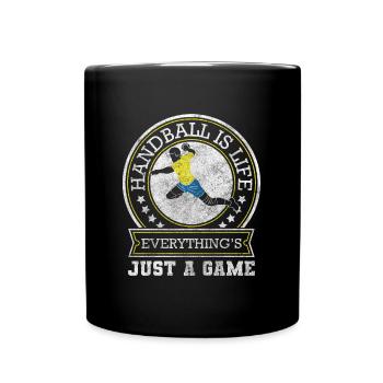 Handballer Tournament Team - Full Colour Mug - black - Front