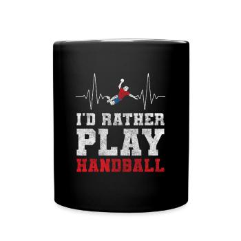 Sport Training Goalkeeper - Full Colour Mug - black - Front