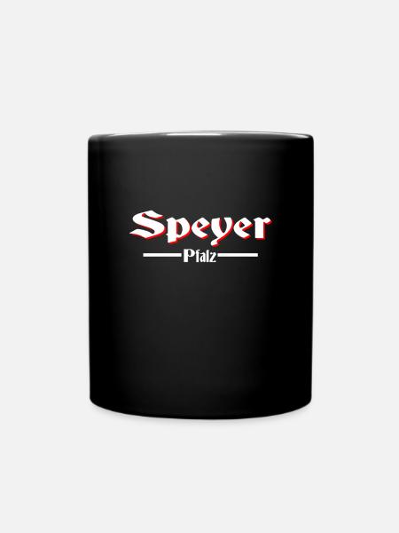 Speyer - Tasse einfarbig - Schwarz