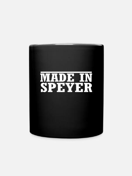 Speyer - Tasse einfarbig - Schwarz