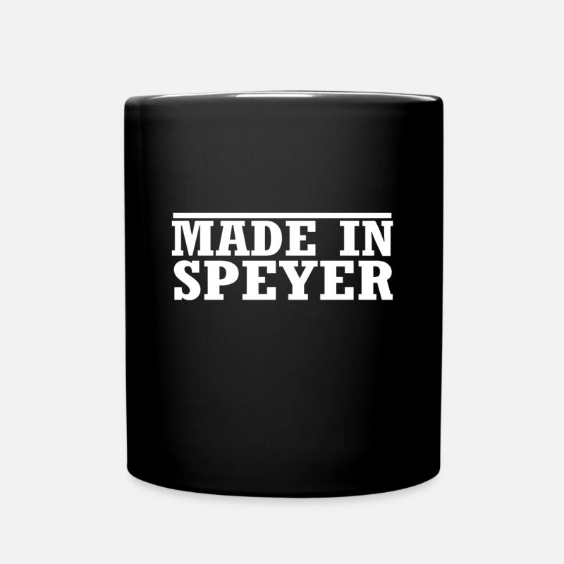 Speyer - Tasse einfarbig - Schwarz