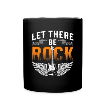 Music, Rock, Music, Music, Music - Full Colour Mug - black - Front