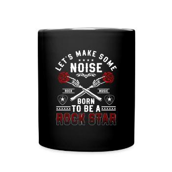 Music Band Heavy Metal Concert - Full Colour Mug - black - Front
