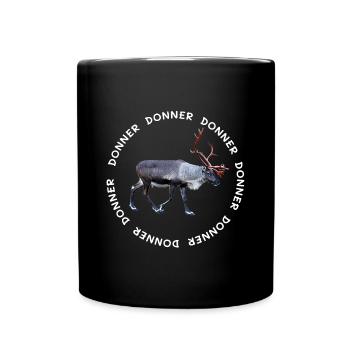 DONNER - Mug uni - noir - Devant