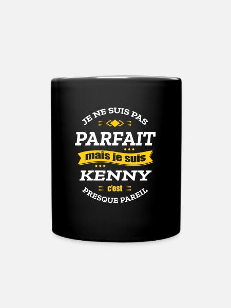 KENNY PARFAIT - PRENOM KENNY - Mug uni - noir