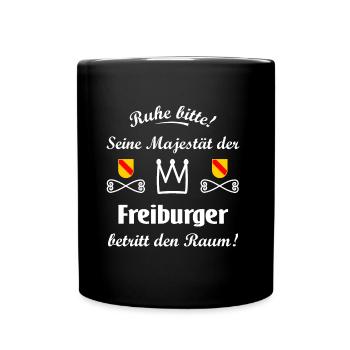 The Majesty of Fribourg - Full Colour Mug - black - Front