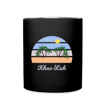 Le voyage à Khao Lak - Mug uni - noir - Devant