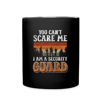 Security Building Cynic Guard - Full Colour Mug - black - Front