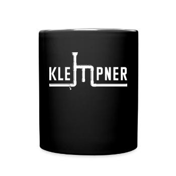 Klempner Job Arbeit Karriere Geld Verdienen Beruf - Tasse einfarbig - Schwarz - Vorne