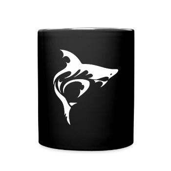 SHARK - Tasse einfarbig - Schwarz - Vorne