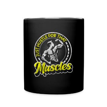 Entraîneur Muscles Pumper Studio - Mug uni - noir - Devant