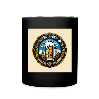 Logo de la bière 2 - Mug uni - noir - Devant