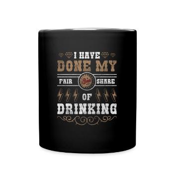Bière Arrêt Raison Vie - Mug uni - noir - Devant