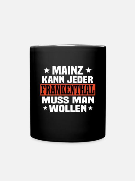 Frankenthal - Tasse einfarbig - Schwarz