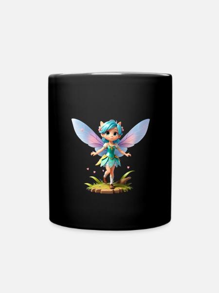 Petite fée - Mug uni - noir