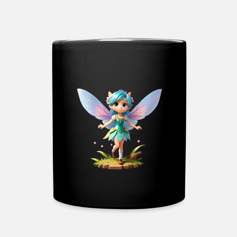Petite fée - Mug uni - noir