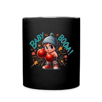 Baby Boom - Full Colour Mug - black - Front