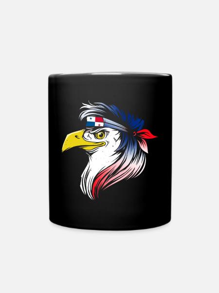 Panama - Tasse einfarbig - Schwarz