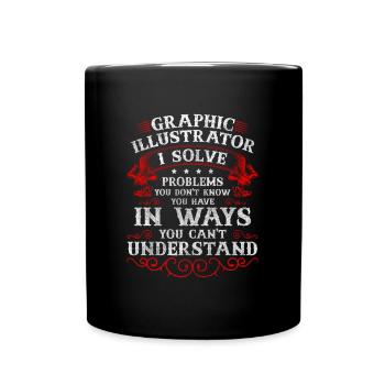 Art, Hobby, Artist, Modern Art - Full Colour Mug - black - Front