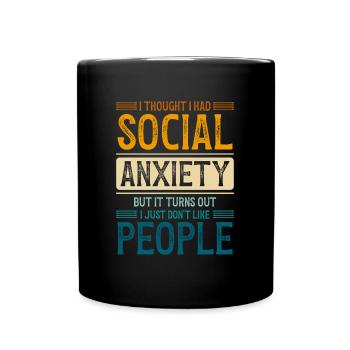 Different, person, individual, especially - Full Colour Mug - black - Front