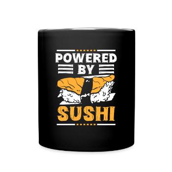 Riz japonais délicieux - Mug uni - noir - Devant