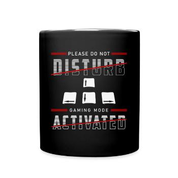 Ligue des joueurs - Mug uni - noir - Devant