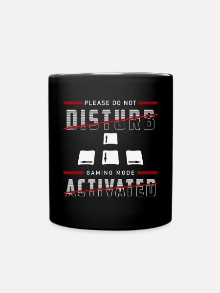 Gamer Liga - Tasse einfarbig - Schwarz
