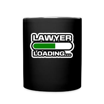 Jurist Job Statement Arbeiter Beruf Karriere - Tasse einfarbig - Schwarz - Vorne