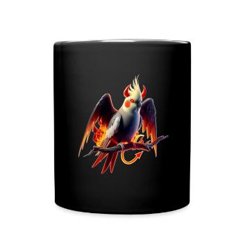 Teufelsnymph (02) - Tasse einfarbig - Schwarz - Vorne