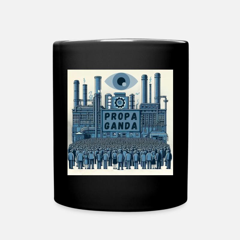 Propaganda - Full Colour Mug - black
