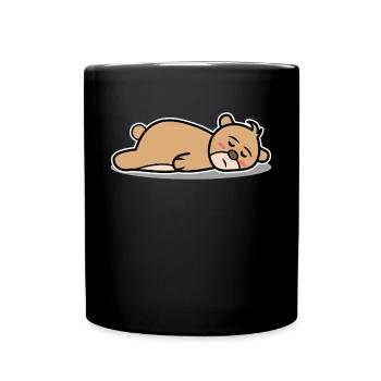 Funny Chill Doesn't Matter Attitude I Don't Care - Full Colour Mug - black - Front