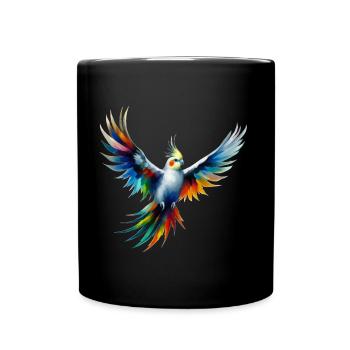 Rainbow Nymph (02) - Full Colour Mug - black - Front