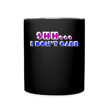 La déclaration de détente n’a pas d’importance, je m’en fiche - Mug uni - noir - Devant