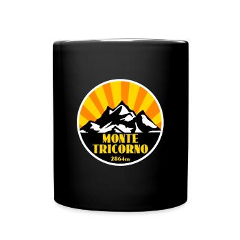 Monte Tricorno - Full Colour Mug - black - Front