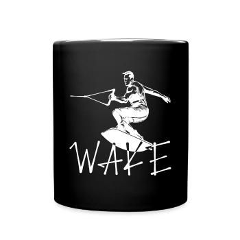 Wakeboard Dire Cascade Sports nautiques Wakesurf - Mug uni - noir - Devant