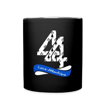 Loire Atlantique - Mug uni - noir - Devant
