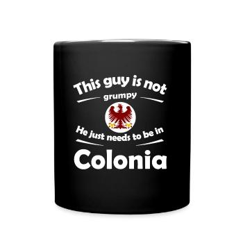 The homeland of Colonia - Full Colour Mug - black - Front
