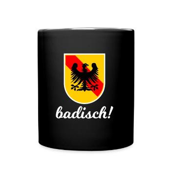 Baden is a feeling - Full Colour Mug - black - Front