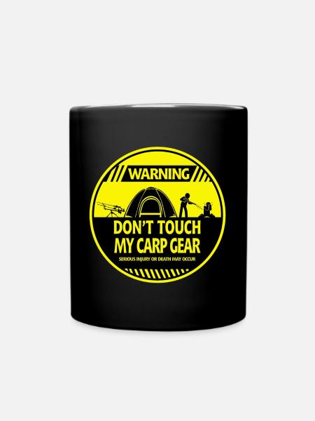 Avertissement de carpe - Mug uni - noir