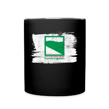 Emilia Romagna Flag Italy Flag Peace Vintage - Full Colour Mug - black - Front
