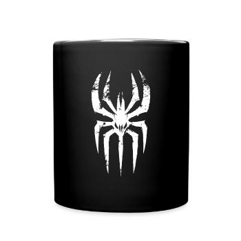 Spinne - Tasse einfarbig - Schwarz - Vorne