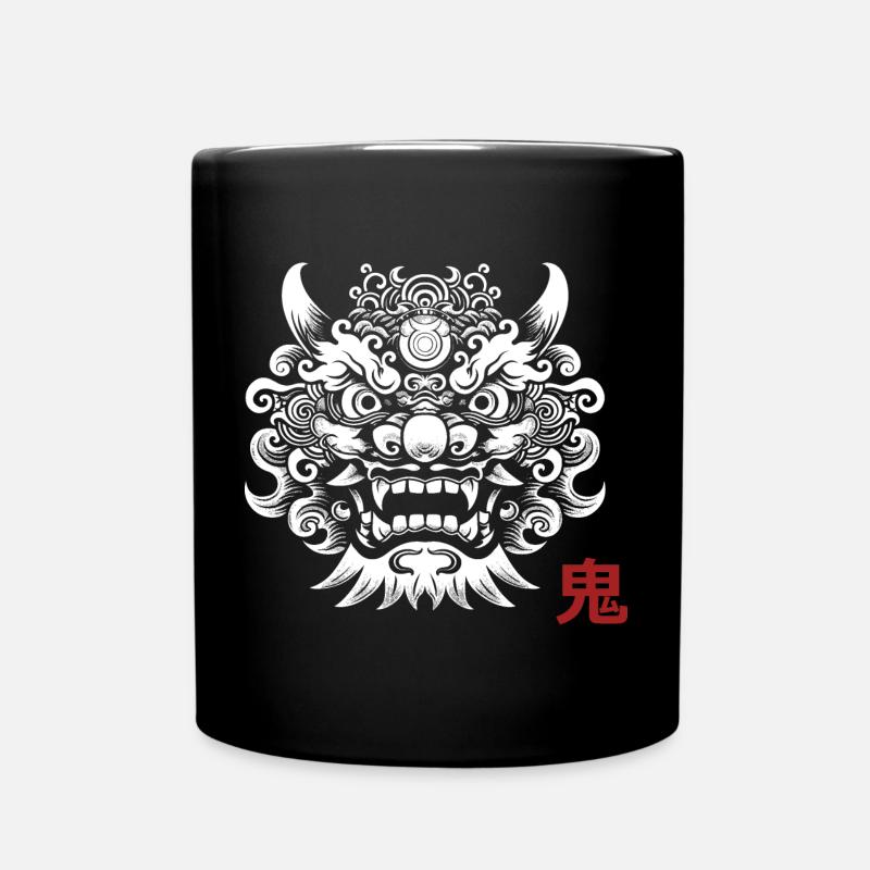 Oni, démon Japonais - Mug uni - noir