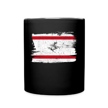 Tuscany Flag Flag Italy Peace Vintage - Full Colour Mug - black - Front