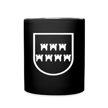 Brasov in Transylvania - Full Colour Mug - black - Front